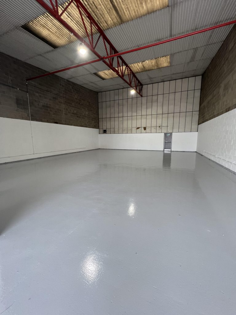 Buzzard Creek, Industrial Estate, London — after
